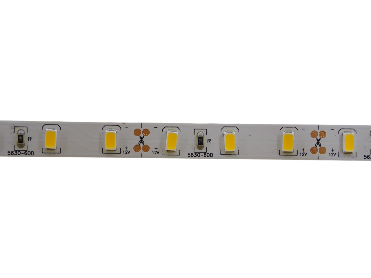 Светодиодная лента 12В - 60Led/м - 15Вт/м белая 3000К