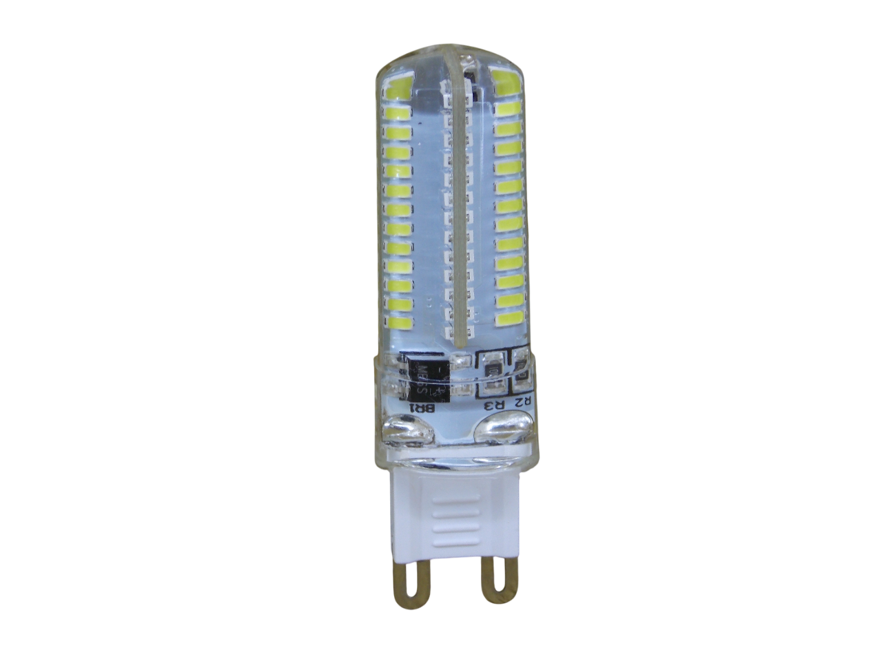 Светодиодная лампа G9 220В - 4.5Вт  6000К  104Led