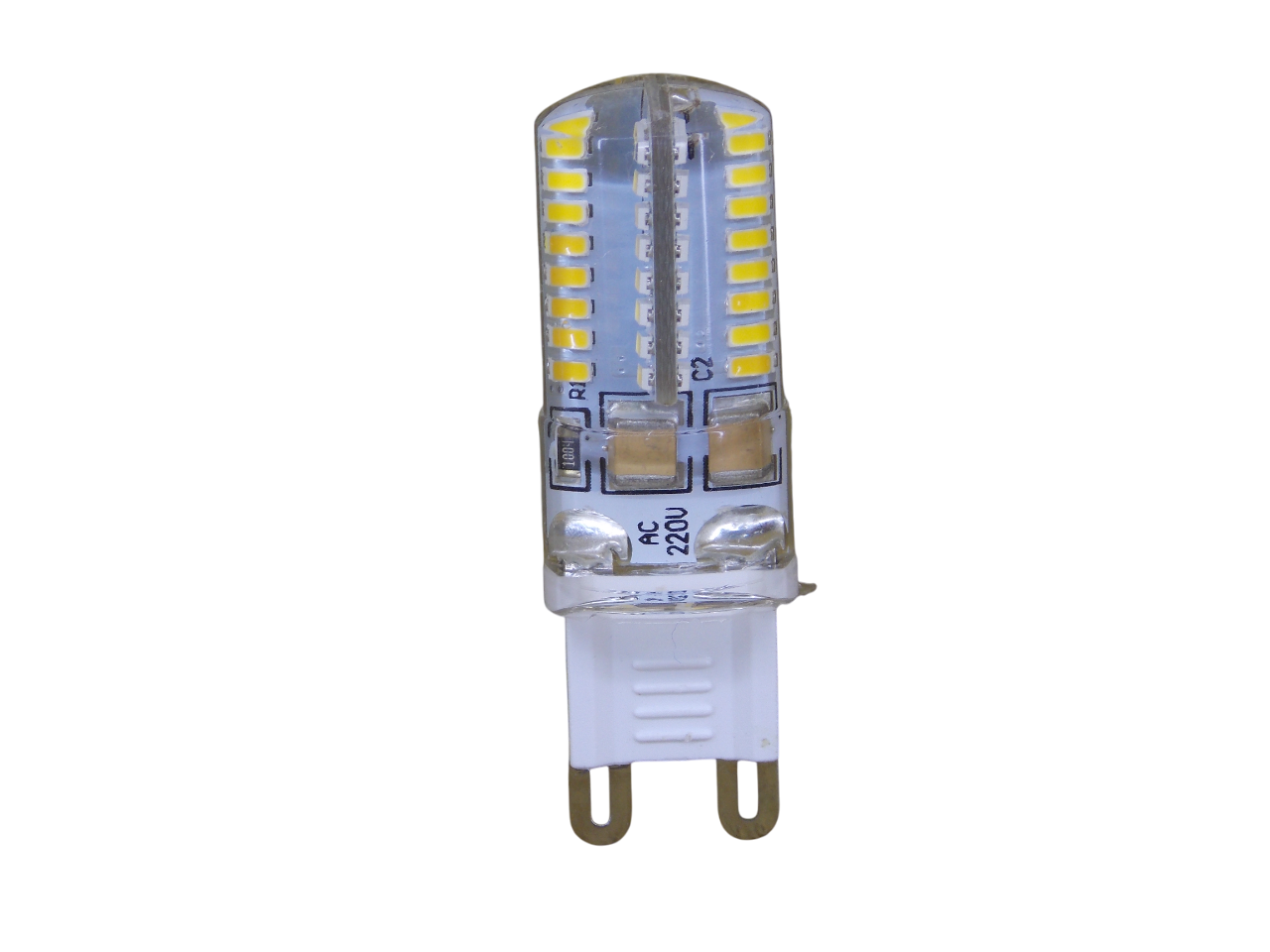  Светодиодная лампа G9  220В - 3.5Вт - 3000К 64Led