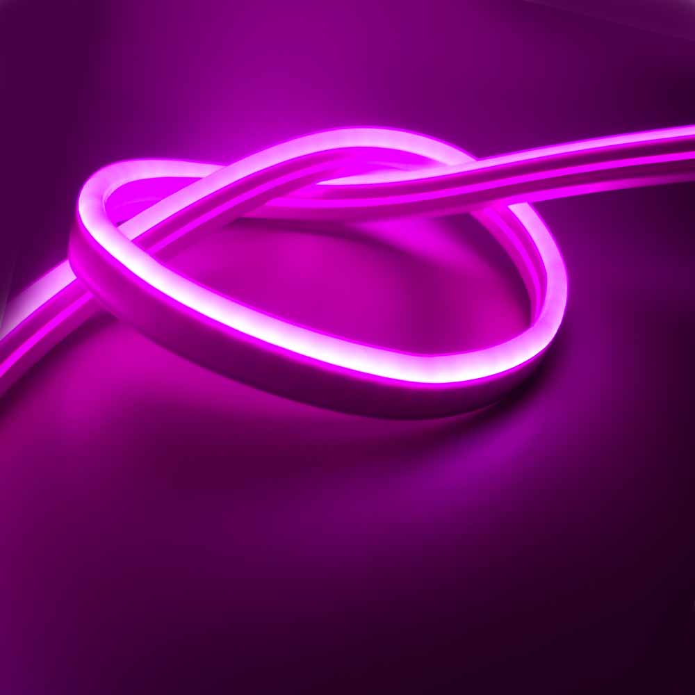 Неоновая лента  12В - 120Led/м фиолетовая 
