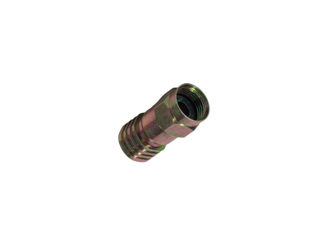 F - коннектор обжимной  на  кабель RG - 6