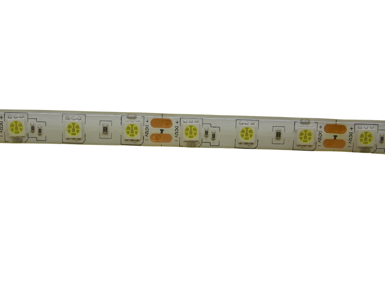 Светодиодная лента 12В - 60Led/м - 14.4 Вт/м белая 6000К