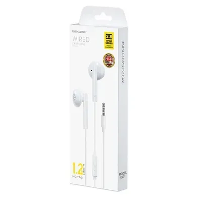 Наушники  Wekome  YAO1 3,5mm white