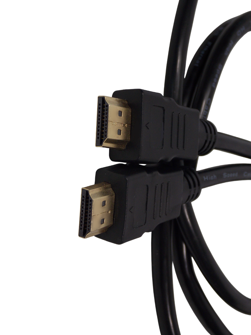 Шнур HDMI 19pin на HDMI 19pin / 2 метра / черный