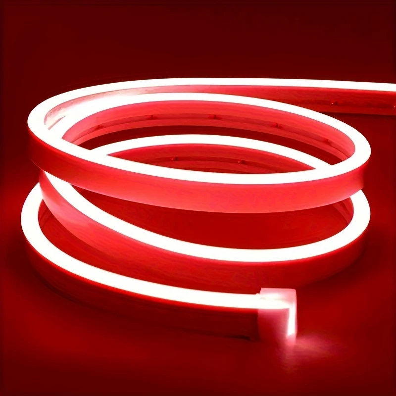 Неоновая лента 12В - 120Led/м  красная 