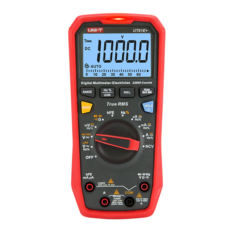 Тестер полуавтомат 5-и разрядный Unit UT 61E+