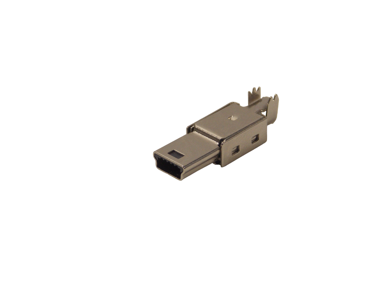 Штекер  USB mini 5pin разборный  на кабель 
