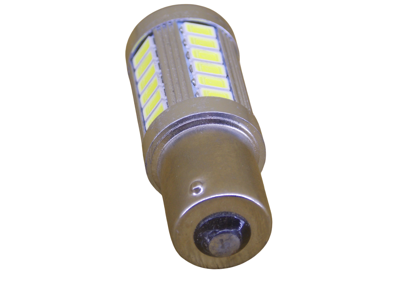 Светодиодная лампа  автомобильная с цоколем P21W/ 1156/ BA15S 33Led  6000K 