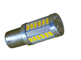 Светодиодная лампа  автомобильная  с цоколем P21W/ 1156 /BA15S 33Led  3000K