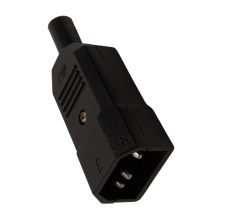 Штекер компьютерный сетевой  IEC 320 C14 на кабель