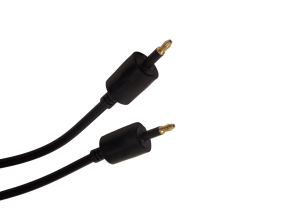 Шнур оптический mini plug - mini plug  / 4 мм / 1.8 метра 