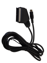 Шнур  SCART на S - Video 4pin / 3 метра / черный