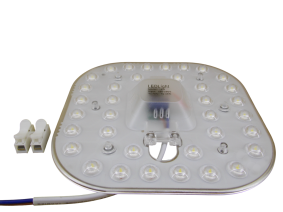 Светодиодный модуль квадратный 220В - 18Вт -  6500K - 36Led 