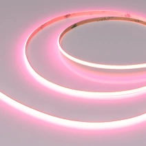 Неоновая  лента  12В - 120Led/м светло-розовый