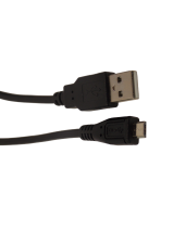 Шнур  USB - А штекер  на micro USB  штекер / 1.5 метра / черный