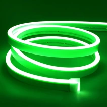 Неоновая лента 12В - 120Led/м  зеленая 
