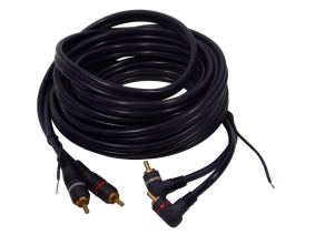 Автомобильный шнур 2 х RCA на 2 х RCA  с управляющим проводом 